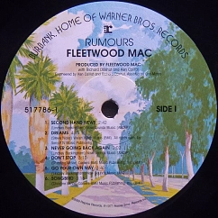 Vinyl Record Fleetwood Mac - Rumours LP