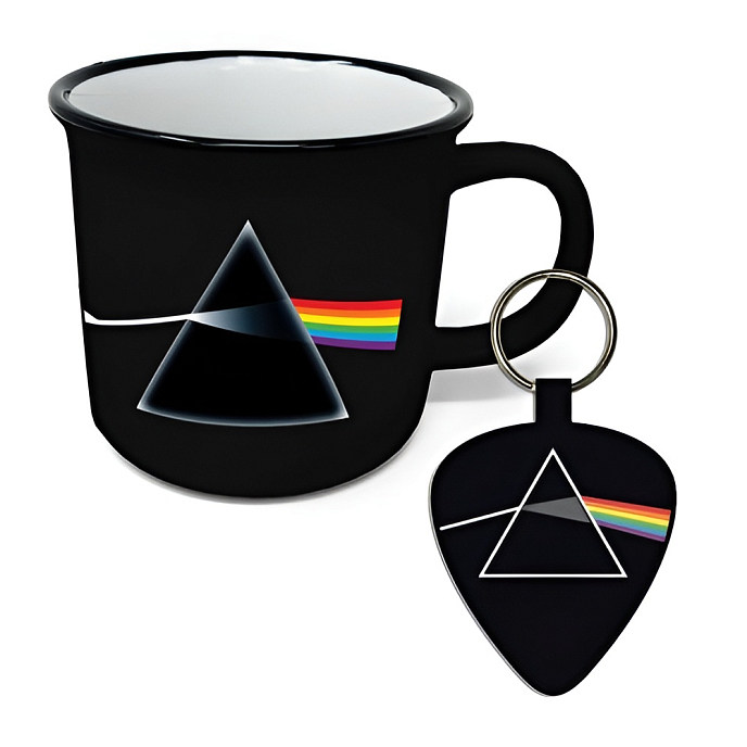 Kit Pyramid Pink Floyd Dark Side (Gift Set Mug and Keychains) Black - img.0