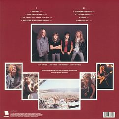 Vinyl Record Metallica – Master Of Puppets (Remaster 2017) LP