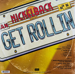 Vinyl Record Nickelback - Get Rollin - Orange Transparent - LP