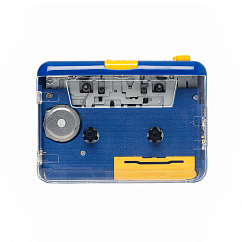 Player MJI Audio J09 Cassette Player Blue