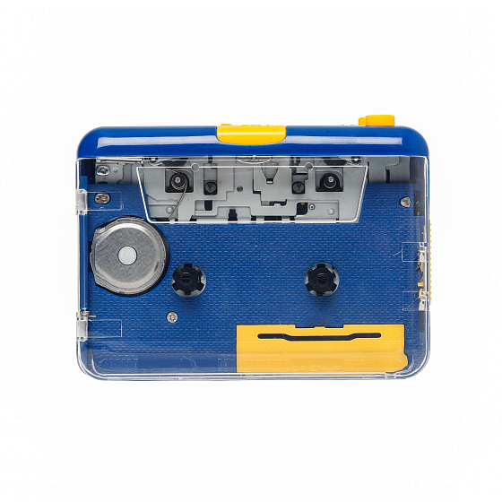 Player MJI Audio J09 Cassette Player Blue - img.0