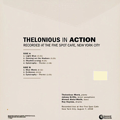 Vinyl Record Thelonious Monk - Thelonious in action (Natural Clear) LP