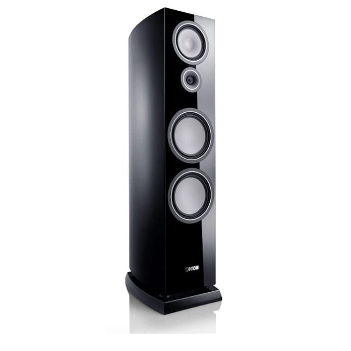 Floorstanding Speakers Canton Vento 100 Black High Gloss (Pair) - img.1