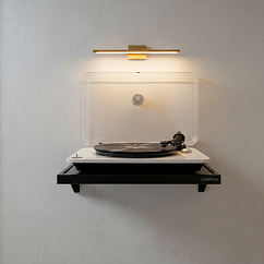 Turntable shelf NorStone Esse WS Black/Walnut