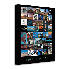 Souvenir Pyramid Pink Floyd Anniversary (Canvas Print) 30x40cm