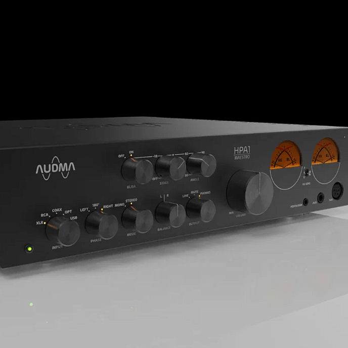 Headphone Amplifier Audma Maestro HPA 1 Luxury Edition Black - img.6