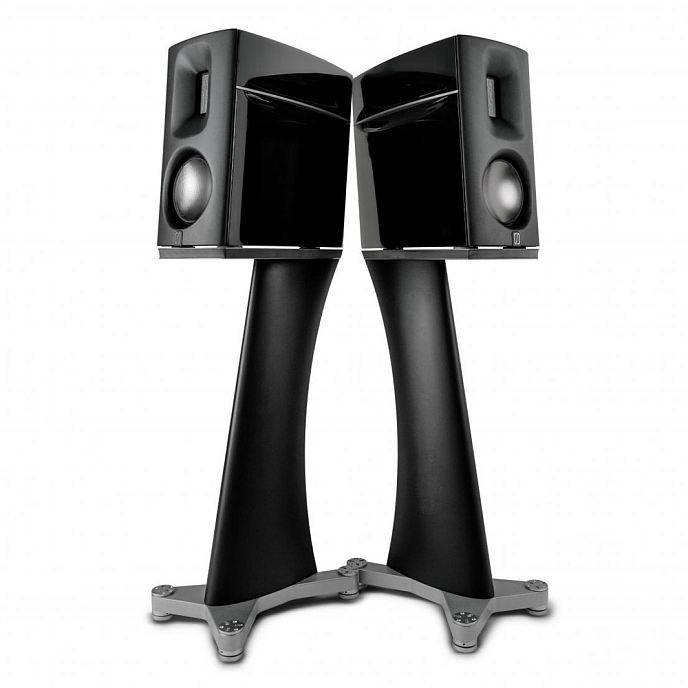 Bookshelf speakers Borresen M1 Black Piano Lacquer - img.3
