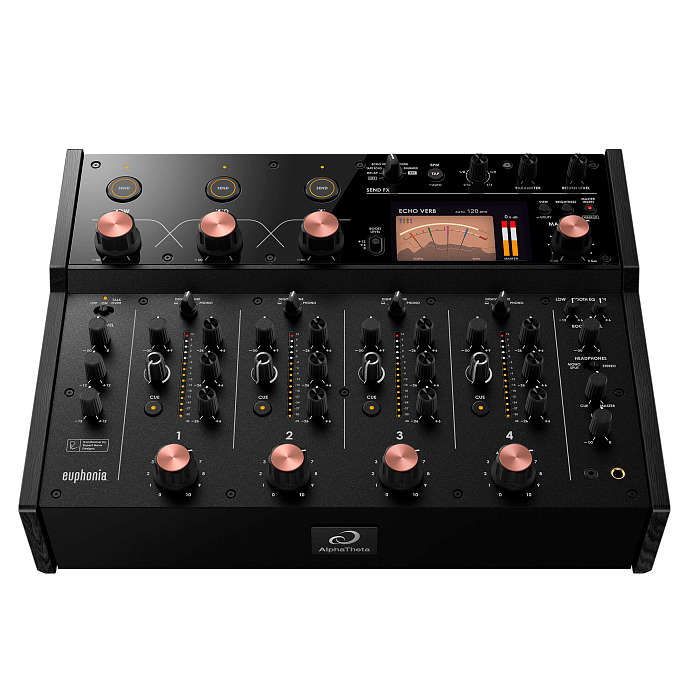 Mixing console AlphaTheta Euphonia Black - img.1