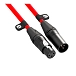 Cable RODE XLR Red 3m - img.1