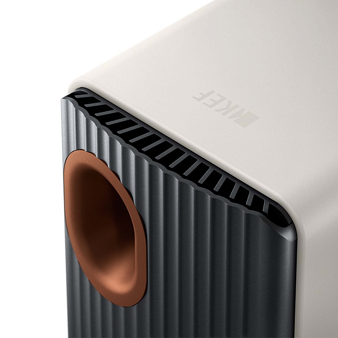 Bookshelf speakers KEF LS50 Wireless II Mineral White + KEF S2 Floor Stand - img.5