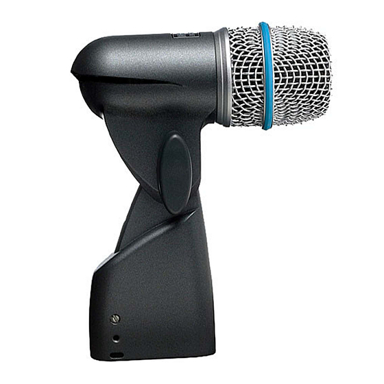 Microphone for brass and percussion Shure BETA 56A Black - img.0