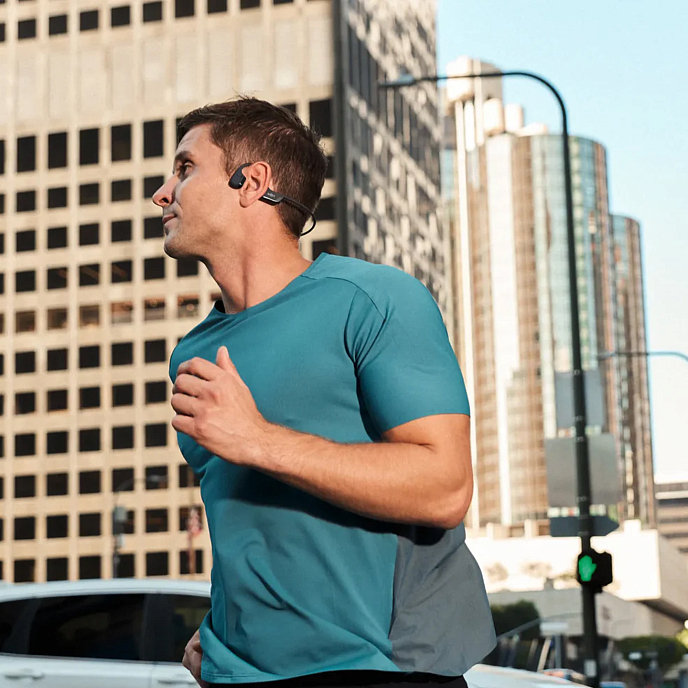 On-ear headphones Shokz OpenRun Pro 2 Silver - img.9