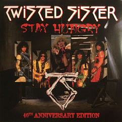 Vinyl Record Twisted Sister - Stay Hungry (40th Anniversary Edition,Translucent Red) - 2LP