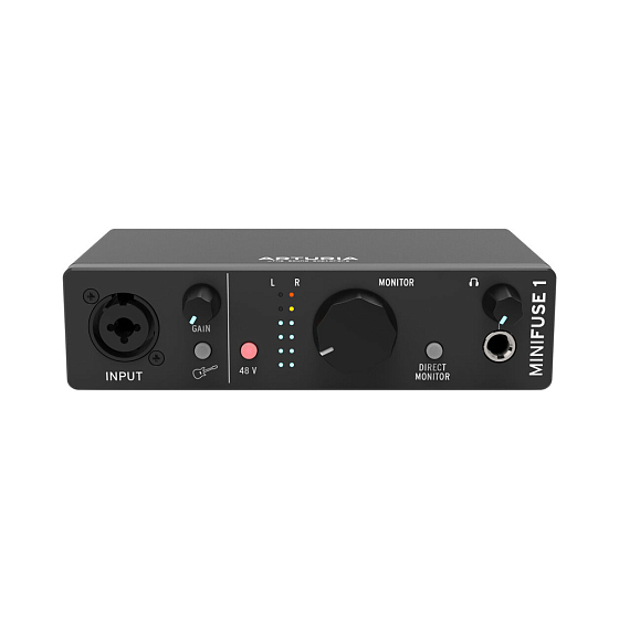 Audio interface Arturia MiniFuse 1 Black - img.0