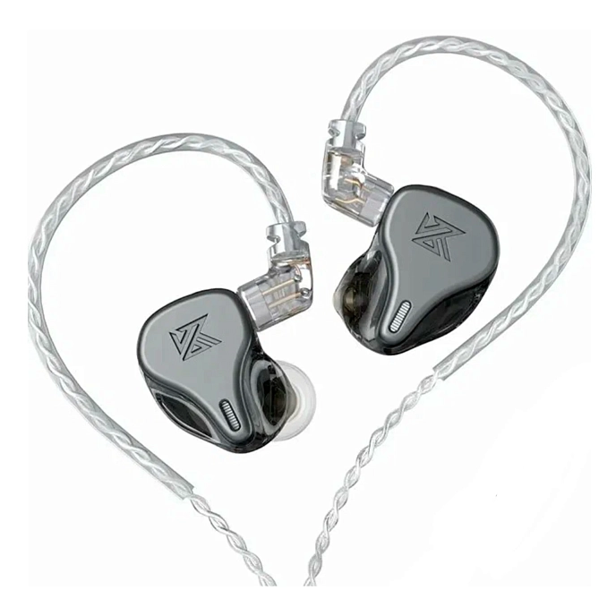 In-ear headphones KZ DQ6 wtih Mic Grey - img.1