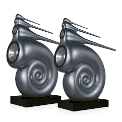 Floorstanding Speakers Bowers & Wilkins NAUTILUS 220V Silver