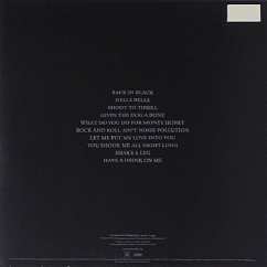Vinyl Record AC/DC - Back In Black LP