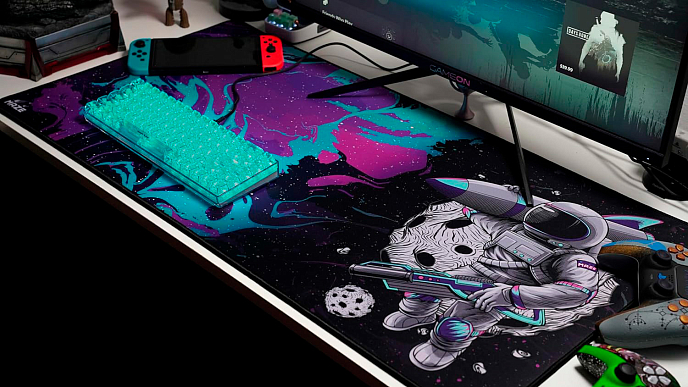 Mouse pad Maze ASTRO RCT-CB Purple 2XL - img.1