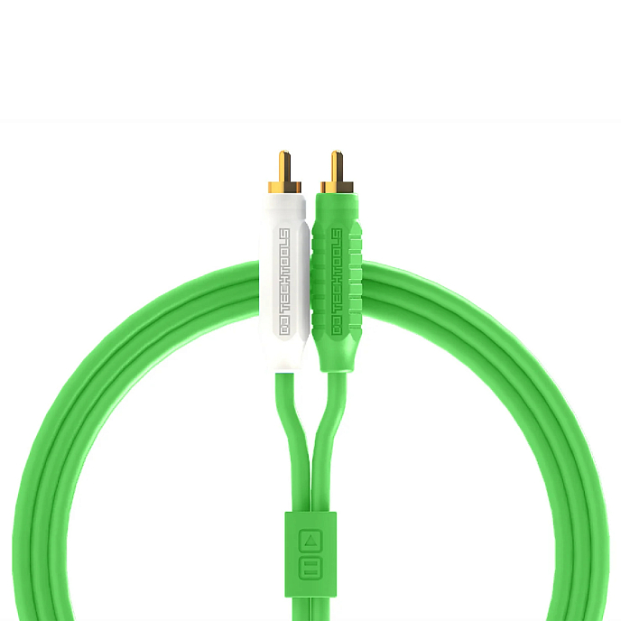 Cable DJTT Chroma Cables 2RCA - 2RCA Green 2m - img.0