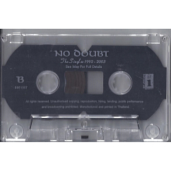Сassette Tape No Doubt - The Singles 1992 - 2003