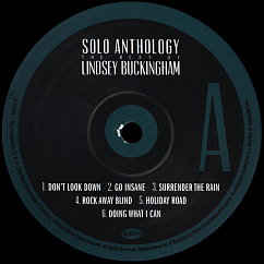 Vinyl Record Lindsey Buckingham - Solo Anthology: The Best Of Lindsey Buckingham - 6LP