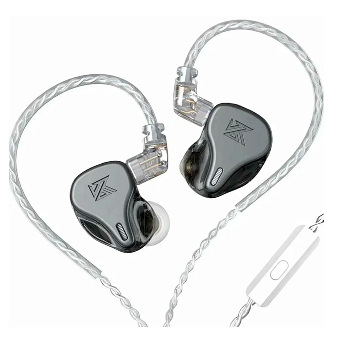 In-ear headphones KZ DQ6 wtih Mic Grey - img.0