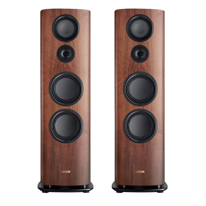 Floorstanding Speakers Canton Reference 2 Walnut Matt (Pair) - img.0
