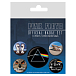 Souvenir Pyramid Pink Floyd Pin Badge Pack - img.0