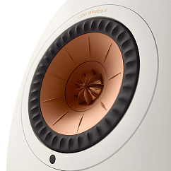Bookshelf speakers KEF LS50 Wireless II Mineral White + KEF Kube 8B + KEF S2 Floor Stand