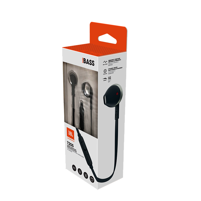 Headphones JBL T205 Black - img.5