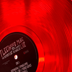 Vinyl Record Fleetwood Mac – Live (The Record Plant Los Angeles 1974 19th September) (Red) LP