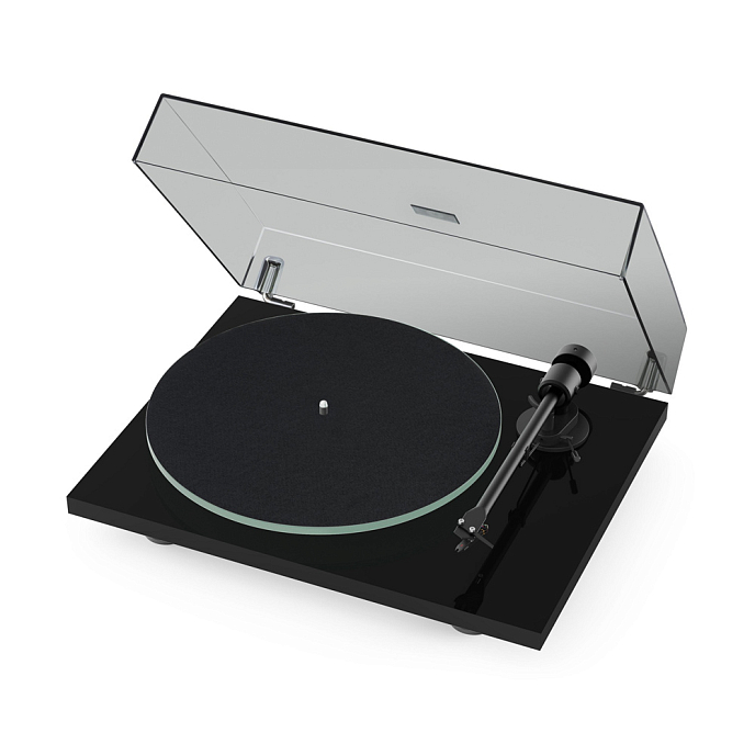 Turntable Pro-Ject T1 BT OM 5E Piano Black - img.0