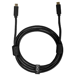 Cable UDG Ultimate Audio Cable USB-C - USB-C Straight 1.5m Black