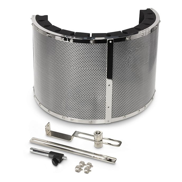 Acoustic screen Adam Hall SLDRF1 Silver - img.1