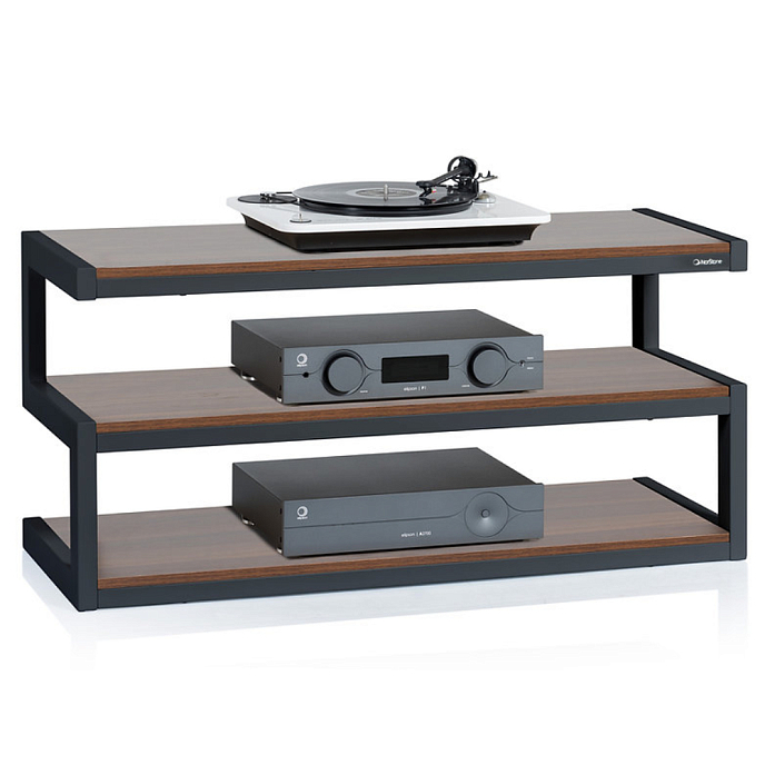 Hi-Fi Stand NorStone Esse AV Black/Walnut - img.0