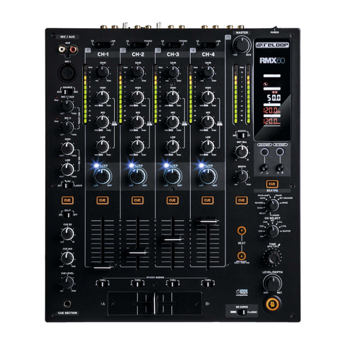 Mixing console Reloop RMX-60 Digital Black - img.0