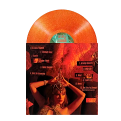 Vinyl Record Taylor Swift - The Life Of A Showgirl: Sweat And Vanilla Perfume (Orange Glitter) LP