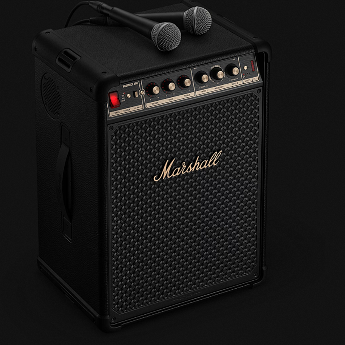 Speaker System Marshall Bromley 450 Black Brass - img.7
