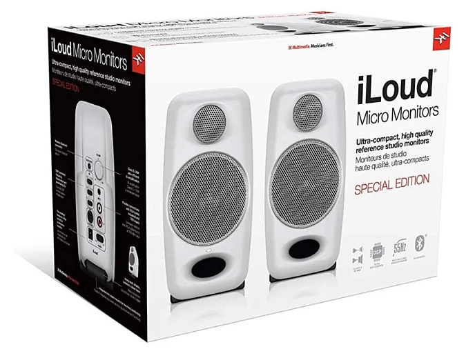 Studio monitor IK Multimedia iLoud Micro Monitor White - img.5