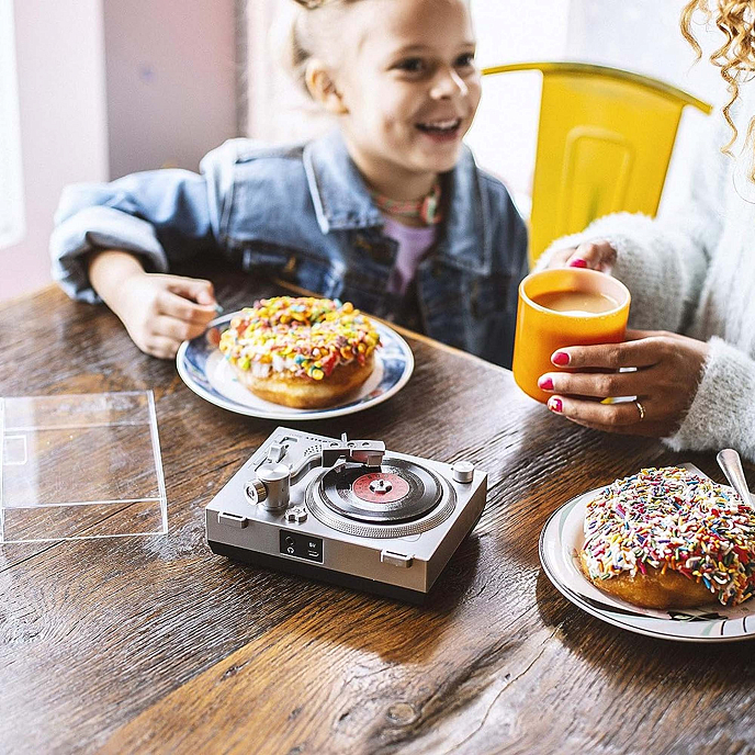 Turntable Crosley RSD3 Mini Turntable Silver - img.5