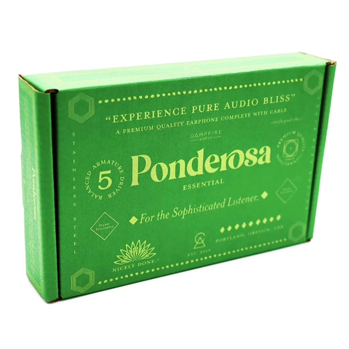 In-ear headphones Campfire Audio Ponderosa Essential Universal Black - img.5