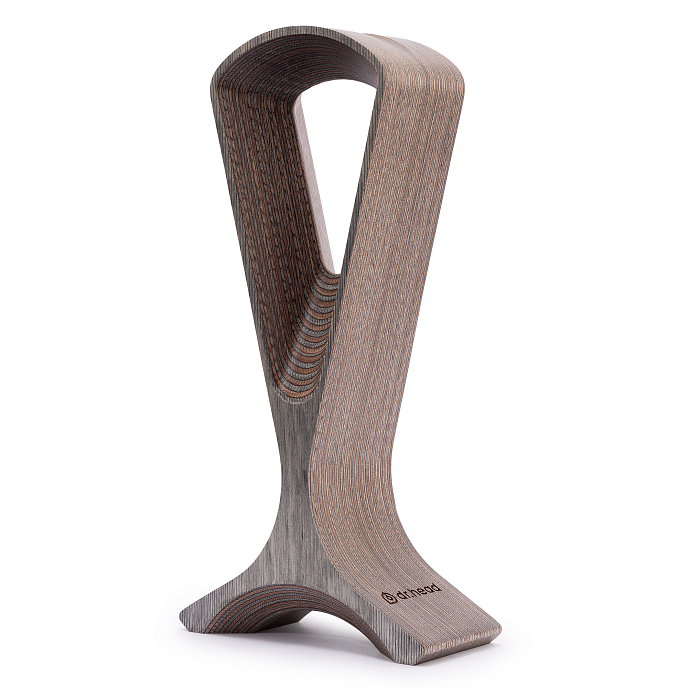 Headphone stand Dr.Head Under Wood Snowstorm 1 Natural Black - img.1