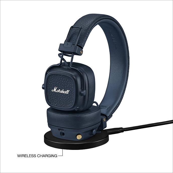 Wireless Headphones Marshall Major V Midnight Blue - img.3