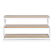 Hi-Fi Stand NorStone Esse AV White/Oak - img.2