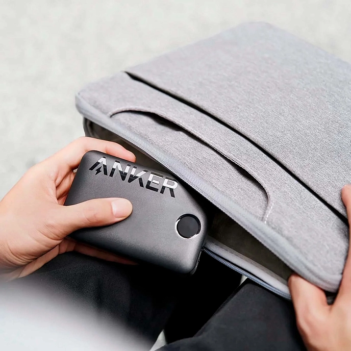 Portable battery Anker PowerCore A1647 20000mAh 22.5W with Built-In Black - img.1