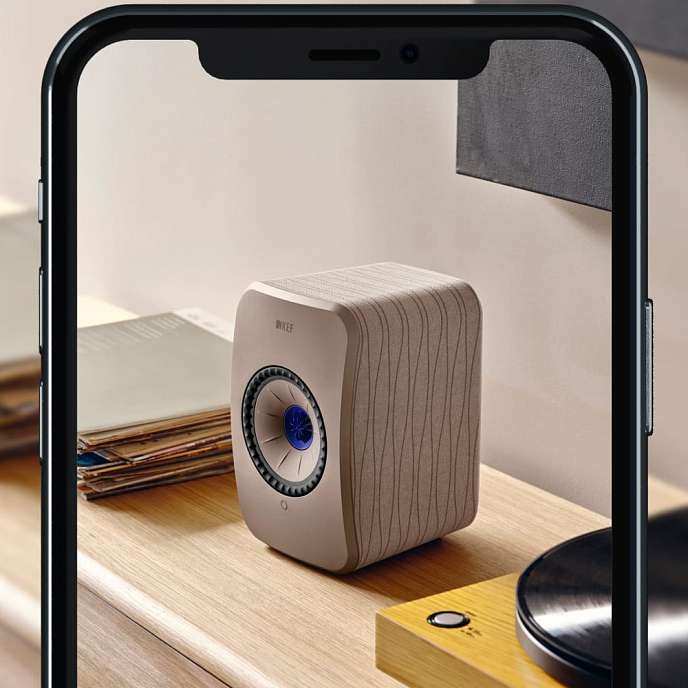 Kit KEF LSX II Carbon Black + KEF B1 Wall Bracket Silver - img.10