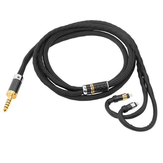 Cable HeadMade IEM Premium 2-pin - 4.4mm Black 1.2m - img.0