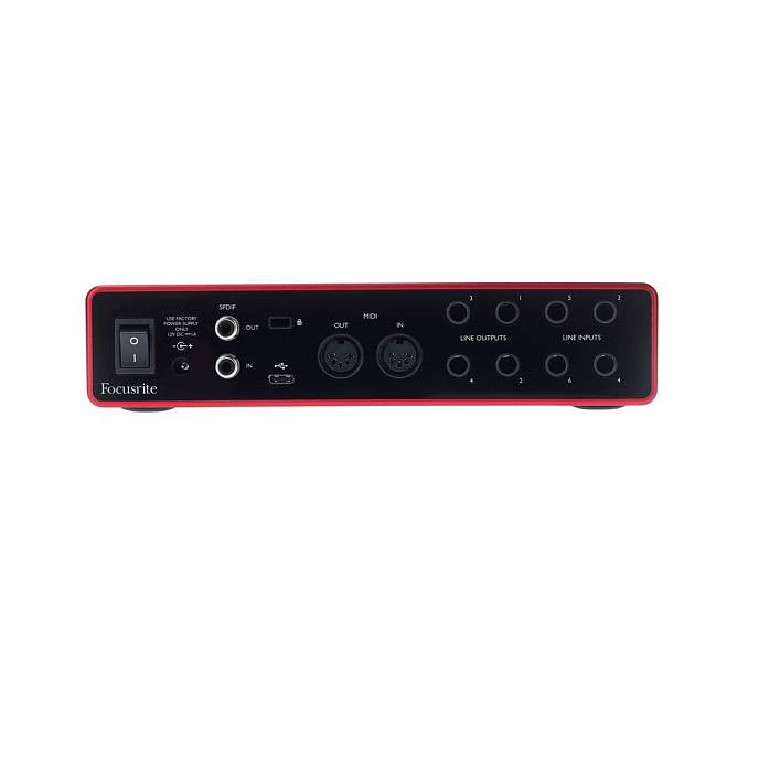 Audio interface FOCUSRITE SCARLETT 8I6 3RD GEN - img.5