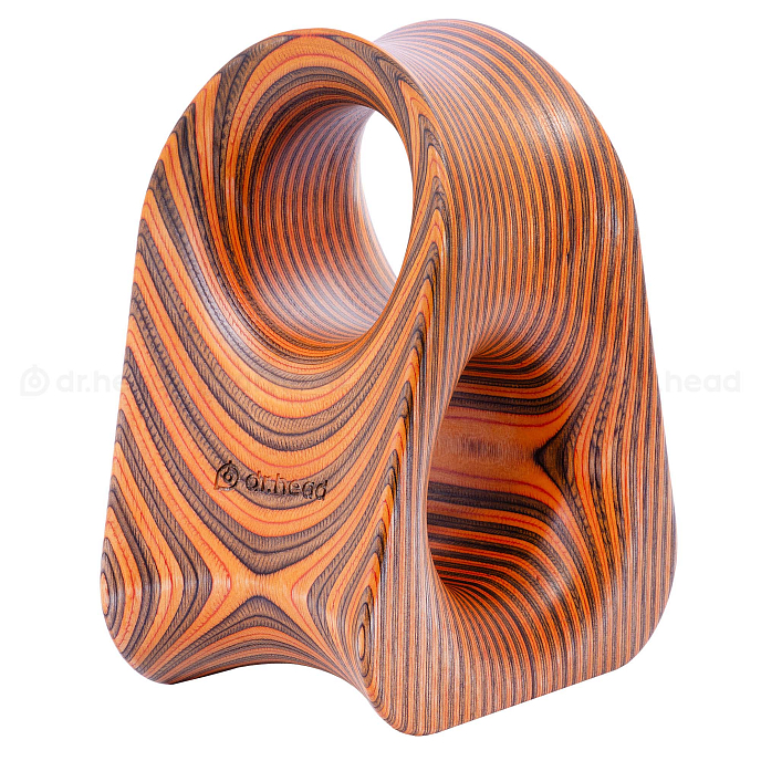 Headphone stand Dr.Head Under Wood Typhoon 1 Orange Black - img.0